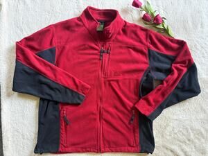 Vintage Cabela's Fleece Jacket Coat Size XL
